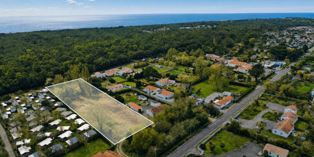 Terrain à vendre à Notre-Dame-de-Monts - Terrain à bâtir de 402m² à Saint-Jean-de-Monts : un cadre idéal pour votre projet sur mesure