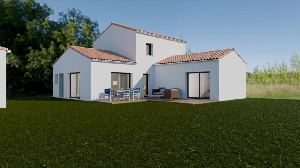 Constructeur de maison à Pornic - Maison sur mesure de 127m² à Pornic, proche plage et commerces