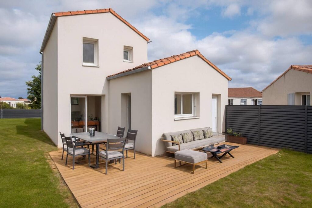 Constructeur de maison à Guérande - Maison Brise 88 m² avec 3 chambres à La Plaine-sur-Mer (Loire-Atlantique)