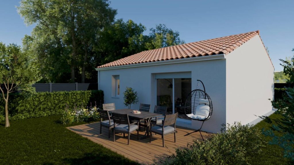 Constructeur de maison à La Garnache - Maison ZEN PMR 60.0m² à La Garnache – Confort et accessibilité garantis