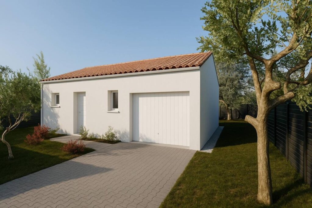 Constructeur de maison à Sainte-Flaive-des-Loups - Zen G Pavillon plain-pied clé en main à La Mothe Achard