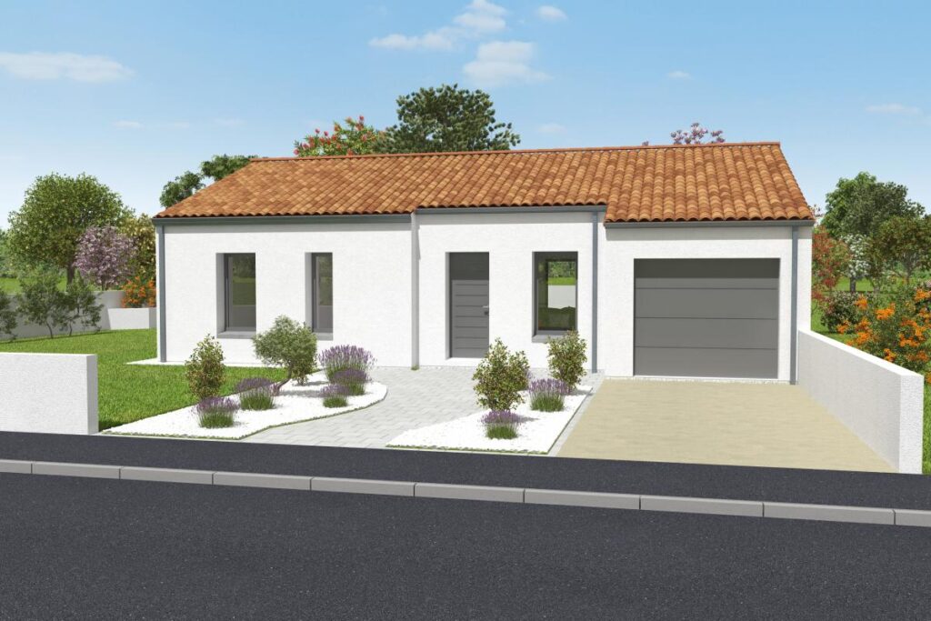 Constructeur de maison à Challans - Au calme d’un quartier pavillonnaire
