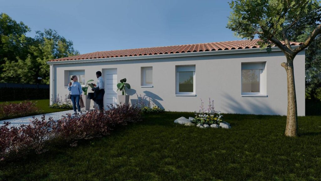 Constructeur de maison à Sainte-Flaive-des-Loups - MAISON NEUVE 4 CH