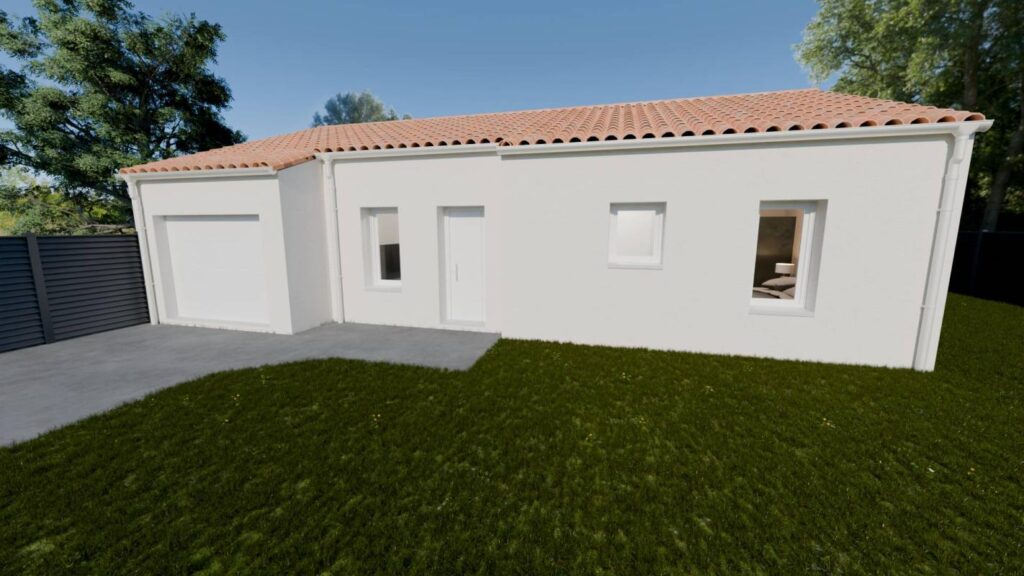 Constructeur de maison à La Barre-de-Monts - Au calme le bourg à pieds