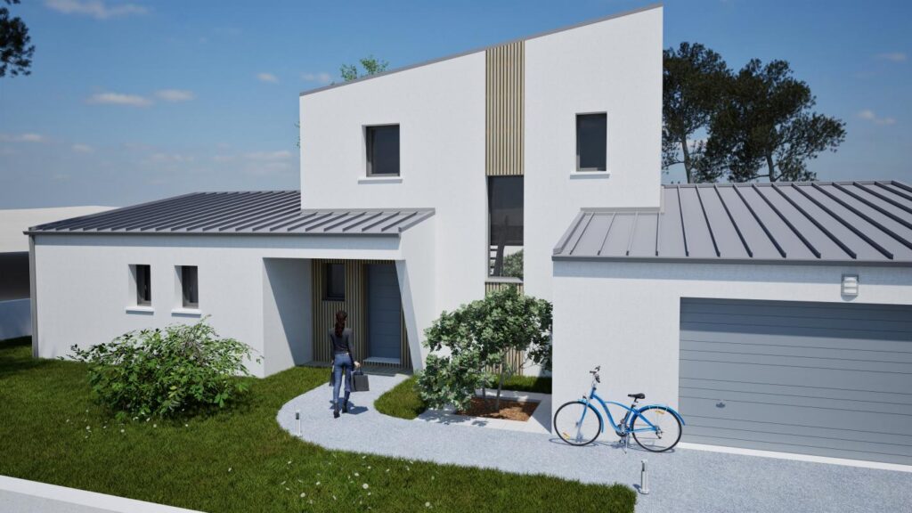 Constructeur de maison à Saint-Hilaire-de-Riez - Maison d’exception sur un terrain de 820 m² à ST HILAIRE DE RIEZ à 200 mètres de l’océan