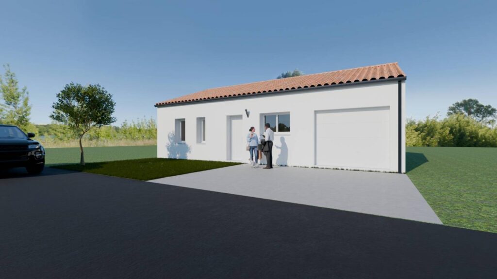 Constructeur de maison à Paimbœuf - Maison 2 chambres + garage