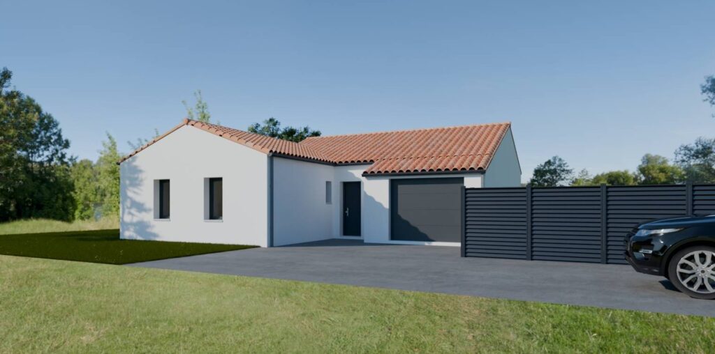 Constructeur de maison à Guérande - St Michel Chef Chef – Maison 90m² 3 chambres et garage