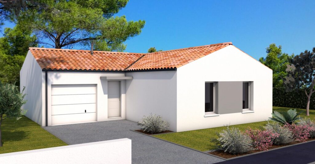Constructeur de maison à Challans - Maison 3 chambres avec garage à CHALLANS à proximité du centre ville