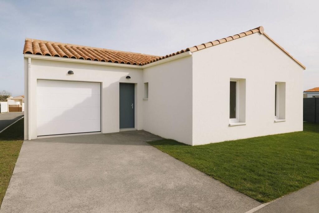 Constructeur de maison au Boupère - Maison Alizee 3 chs 81 m² à Pouzauges, avec terrain de 633 m² et garage