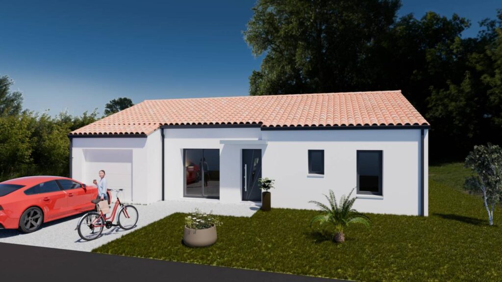 Constructeur de maison à La Barre-de-Monts - Transformez votre rêve en réalité avec cette maison sur mesure à Notre-Dame-de-Monts – Un confort inégalé vous attend !